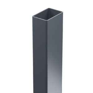 Zaunpfostenträger 40x60 in Ultramat-Beschichtung – 2 Meter lang