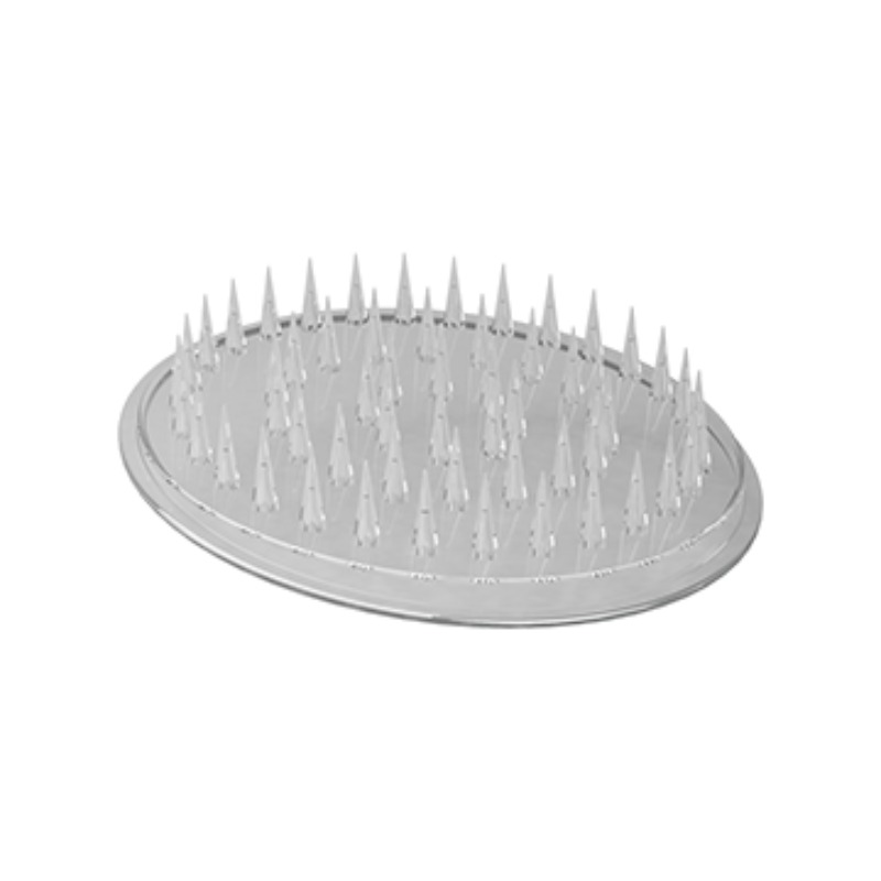 Vogelabwehrspikes ⌀125 mm / 150 mm für Kamine und Lüftungsöffnungen, transparent, wetterfest und langlebig