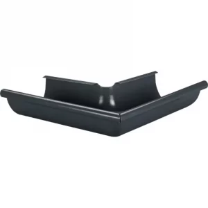 Außenecke 90° TITANIUM – Verbindungselement für Dachrinne 125 mm & 150 mm