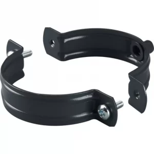 Fallrohrschelle TITANIUM aus Titan-Stahl, rostfrei und langlebig