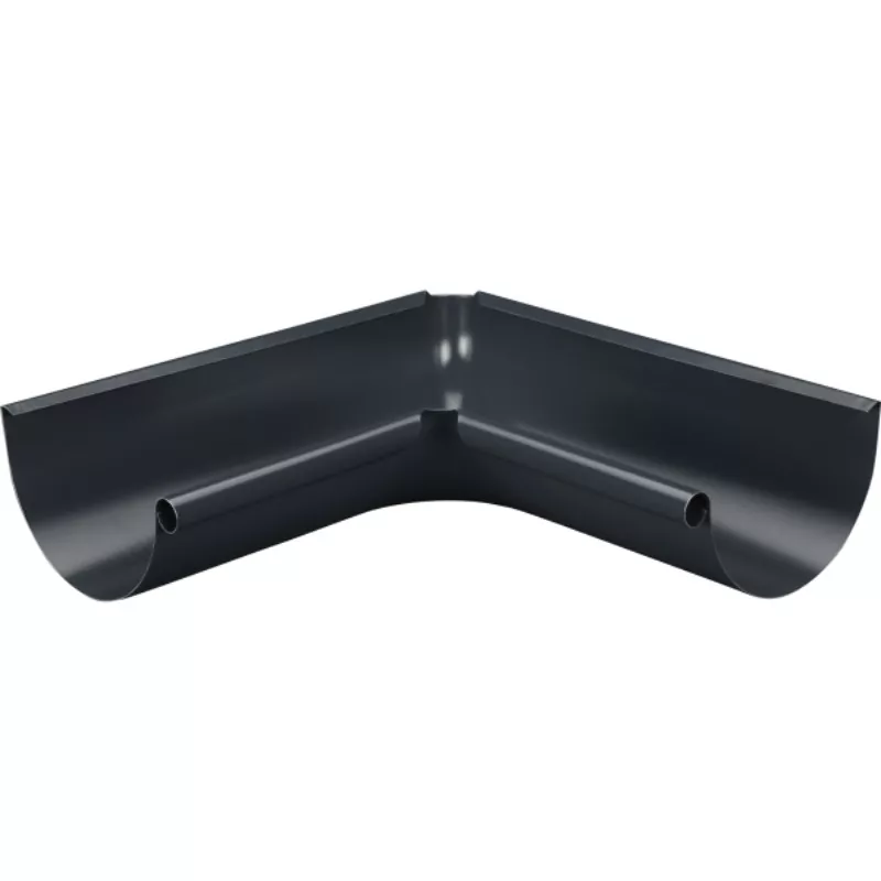 Innenecke 90° TITANIUM – Verbindungselement für Dachrinne 125 mm & 150 mm
