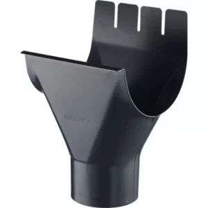 Rinneneinhangstutzen TITANIUM aus Titan-Stahl, rostfrei und langlebig