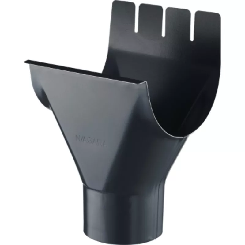 Rinneneinhangstutzen TITANIUM aus Titan-Stahl, rostfrei und langlebig