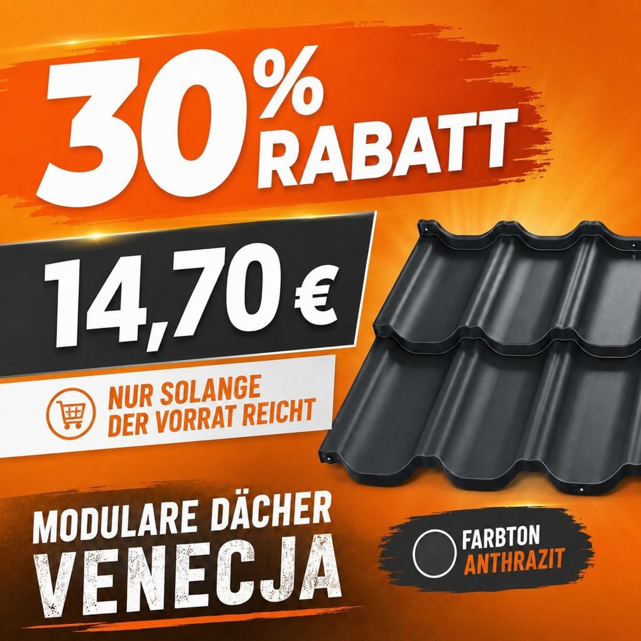 Rabatt Modulare Dächer