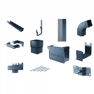 Stahl Kastenrinnen Sparpaket 3,00 m – 10,00 m