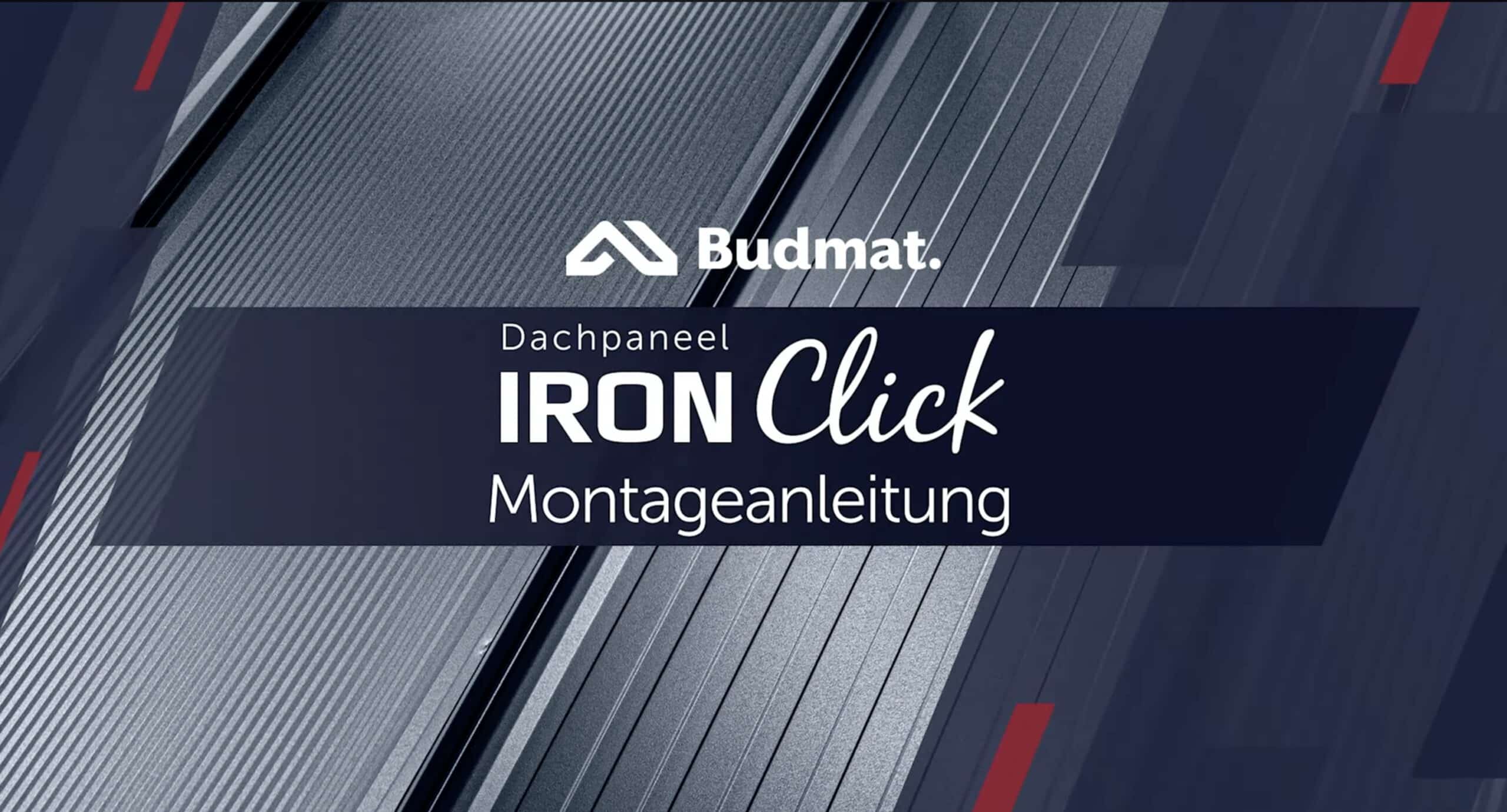 Dachpaneele Iron Click Montageanleitung