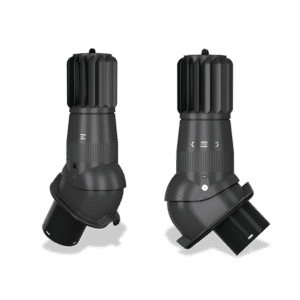 Drehbarer Dachlüfter EVO 150 für Trapezbleche RAL 9005