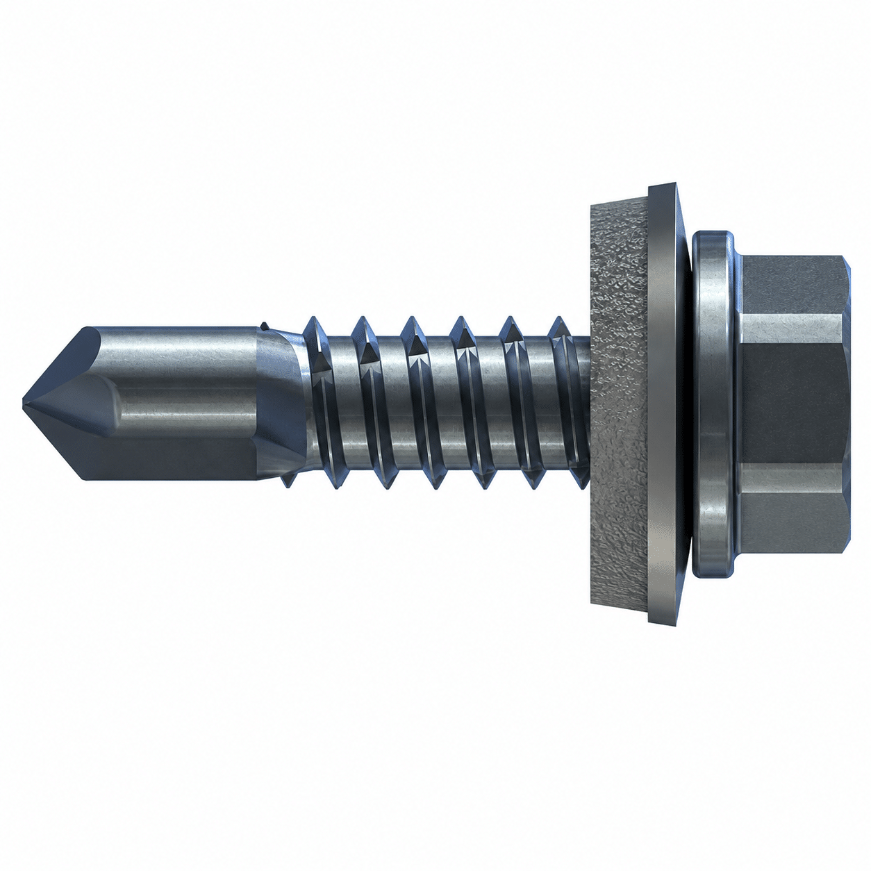 Bohrschraube 6,3 x 25 mm mit Dichtscheibe verzinkt
