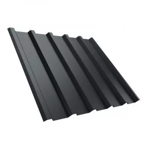 Carport mit Trapezblech-Dach und Wandverkleidung